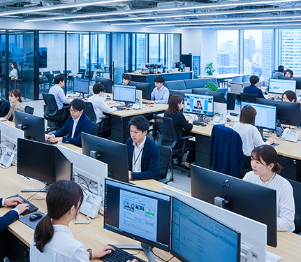 1年間で2,000件の応募対応、88名の入社！